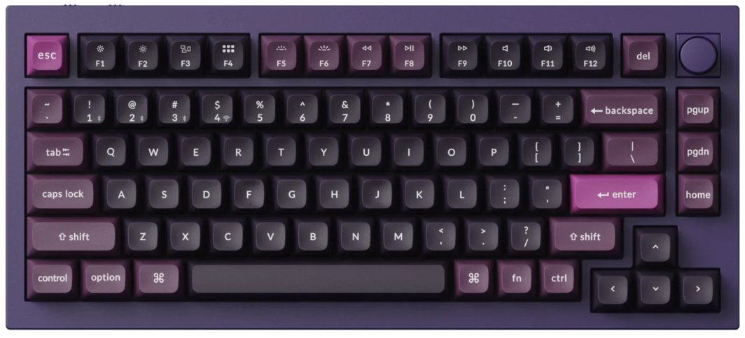 Klawiatura Keychron Q1 Max QMK/VIA Gateron Jupiter 1