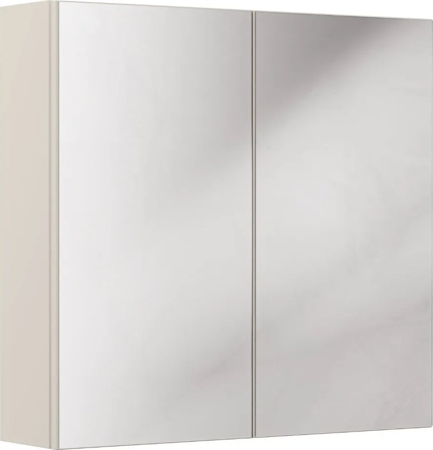 Szafka łazienkowa BELLA CASHMERE 84-80-2D 80cm kaszmirowa z lustrem COMAD 1