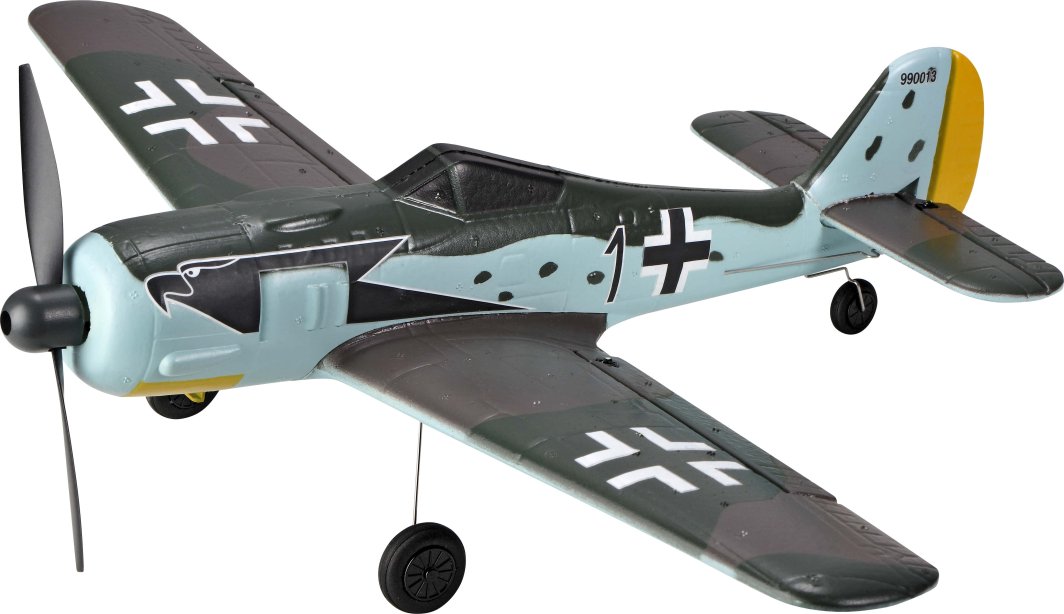 TOP RC Hobby Mini FW190 z systemem stabilizacji TOP-Gyro Idealny dla początkujących 402MM RTF - top105B02 1