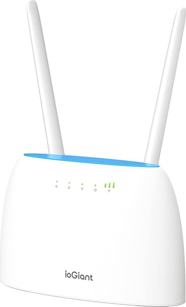 Wpa1 Router ioGiant Router ioGiant MR1 AC1200 Dualband 4G LTE Plug & Play WPA LAN ...