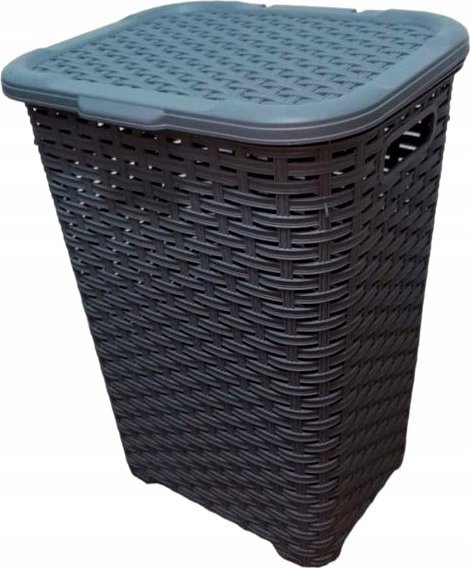 Kosz na biel.RATTAN 60l-popiel 435x337x602 mm 1
