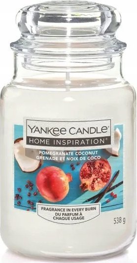 Yankee Candle Home Inspiration Pomegranate Coconut Świeca Duża 538 g 1