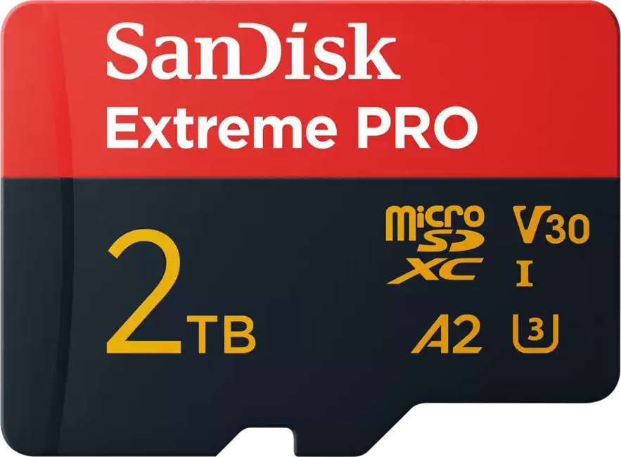 Karta SanDisk Extreme PRO MicroSDXC 2 TB Class 10 UHS-I/U3 A2 V30 (SDSQXCD-2T00-GN6MA) 1