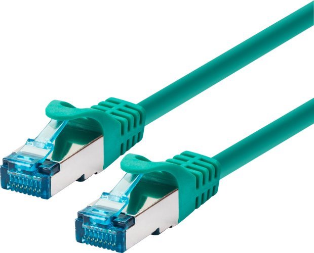 LOGON TCR55SS003G kabel sieciowy Zielony 0,3 m Cat5e SF/UTP (S-FTP)