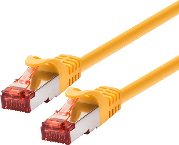 LOGON TCF66F200Y kabel sieciowy Żółty 20 m Cat6a F/UTP (FTP)