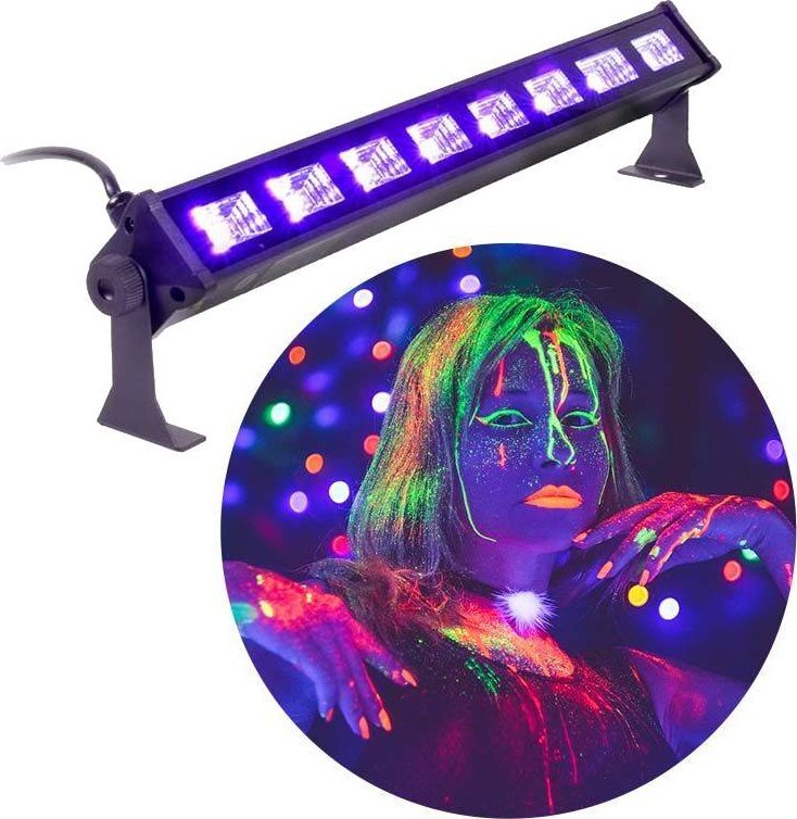 LIGHT4ME LED BAR UV 8 listwa belka LED 8x3W ultrafiolet 1