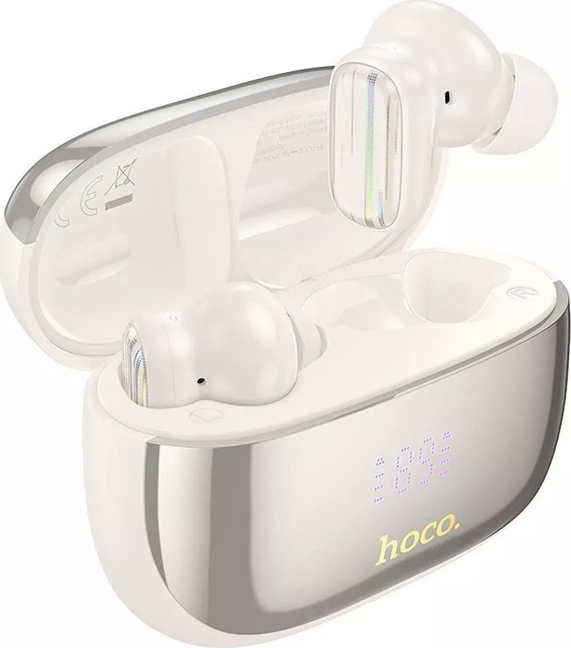 Hoco EQ20 Bezprzewodowe Słuchawki Bluetooth TWS ANC + ENC - Białe 1