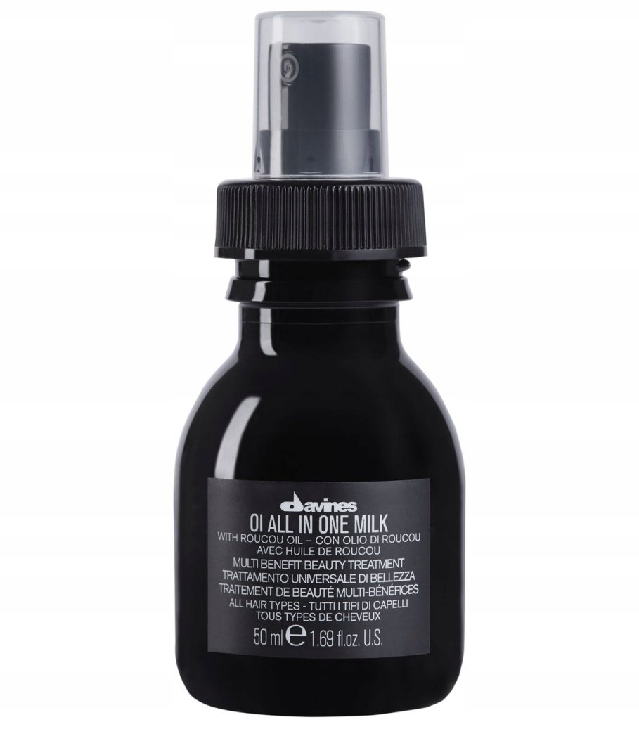 Davines OI All In One Milk Nawilżające mleczko do włosów zmniejszające puszenie, 50 ml 1