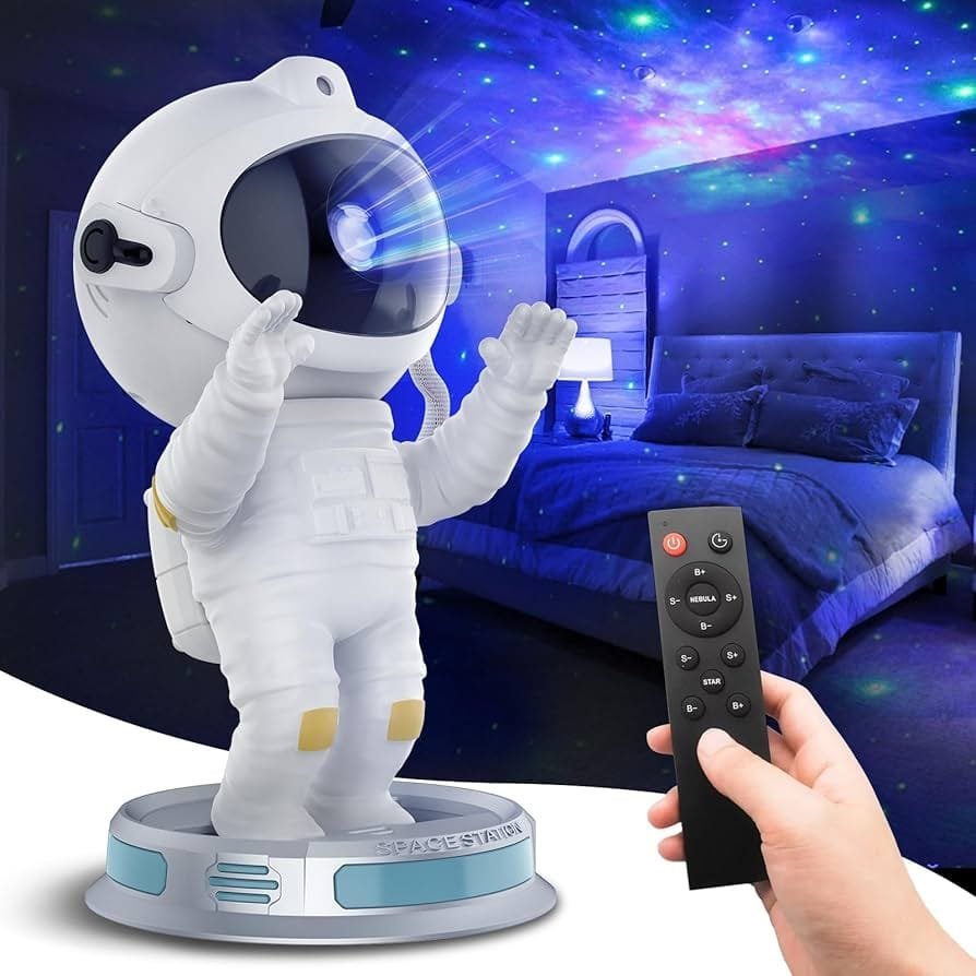PROJEKTOR ASTRONAUTA BIAŁY 1