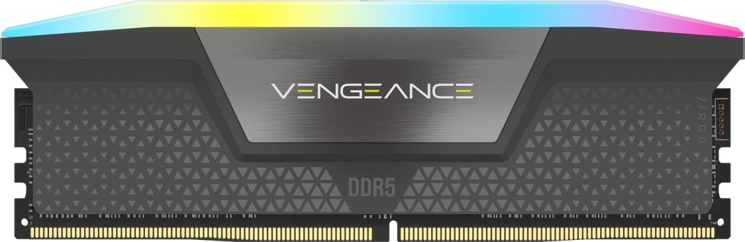 Pamięć Corsair Vengeance RGB, DDR5, 16 GB, 5200MHz, CL40 (CMH16GX5M1B5200Z40) 1