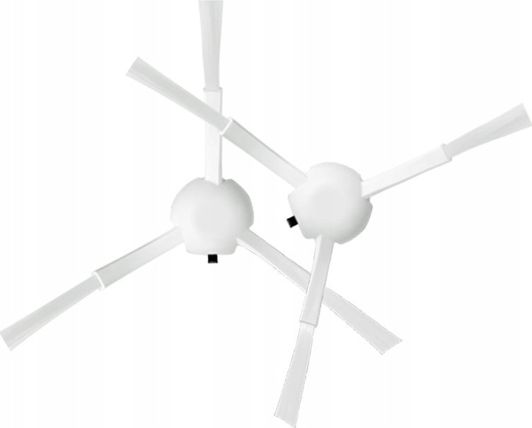 2x Szczotka Szczoteczka Boczna Czyszcząca Do Xiaomi Mi Robot 1c Stytj01zhm / Biały