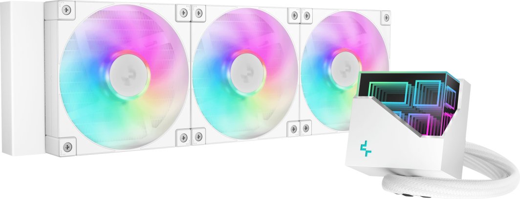 Chłodzenie wodne Deepcool LT360 WH ARGB (R-LT360-WHAMNC-G-1) 1