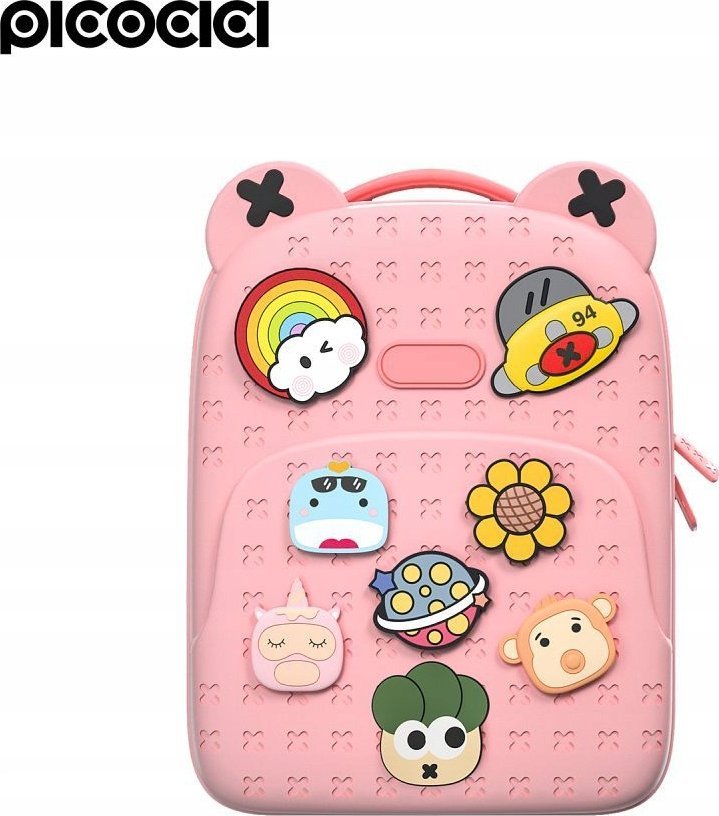 PICOCICI Mały plecak podróżny K16 różowy 1