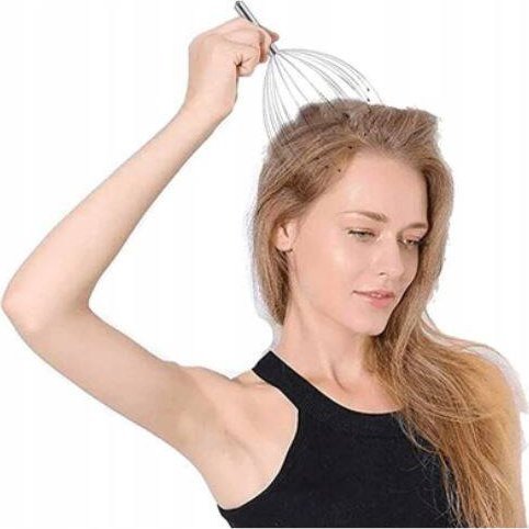 AJURWEDYJSKI MASAŻER DO MASAŻU SKÓRY GŁOWY DUŻY XL 1