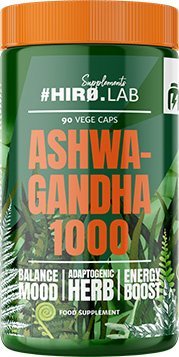 HIRO.LAB Ashwagandha 1000mg - 90vcaps. 1