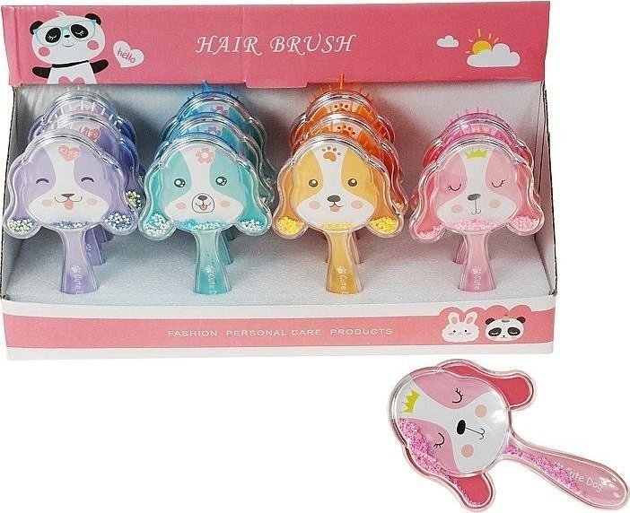 Szczotka do włosów Piesek (12szt) 1