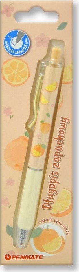 Długopis żelowy zapachowy pomarańczowy PENMATE 1