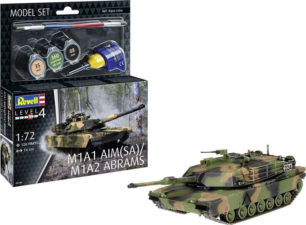 Model set M1A1 AIM(SA)/ M1A2 Abrams 1