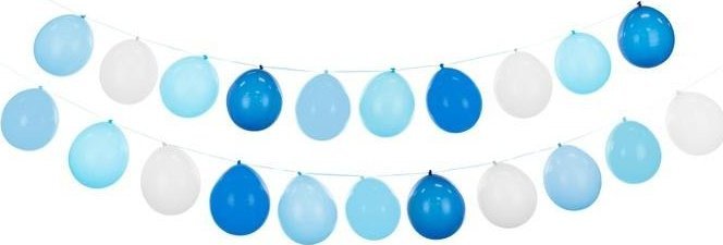 Girlanda balonowa 3w1 niebieski 1