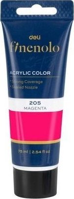 Farba akrylowa Finenolo 75ml różowa DELI 1