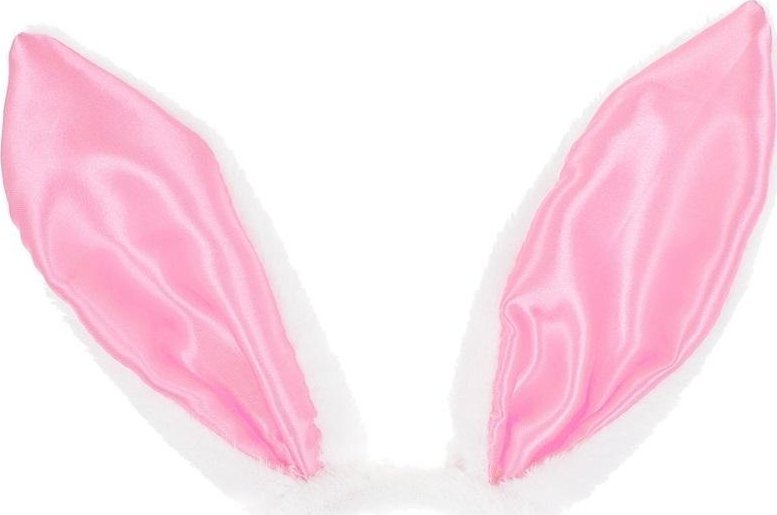 Opaska Królik jasny róż 1