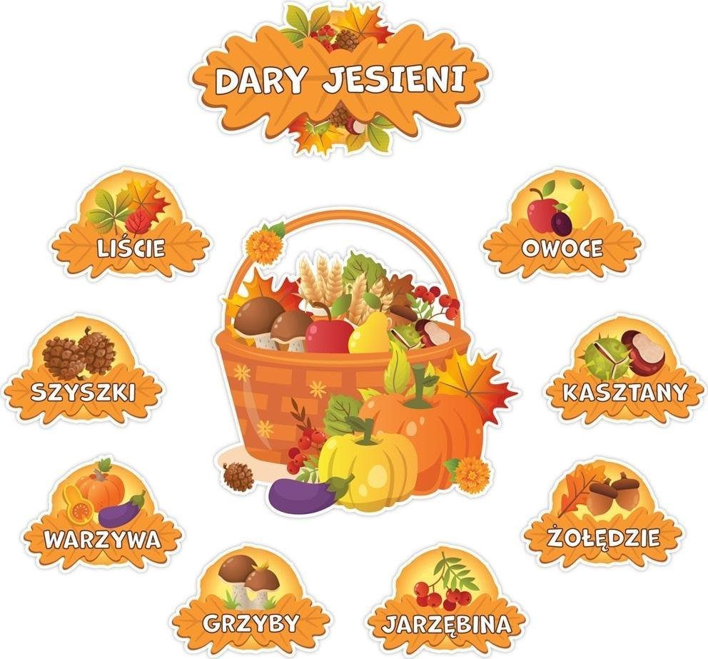 Dekoracje jesienne - Dary jesieni 10el 1