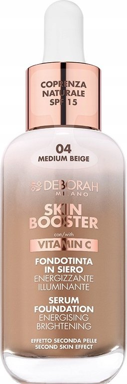 DEBORAH SKIN BOOSTER VIT C Podkład 04-MEDIUM BEIGE 1