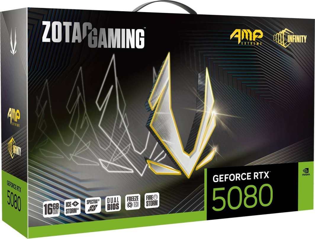 Zotac Gaming GeForce RTX 5080 AMP Extreme INFINITY 16GB GDDR7