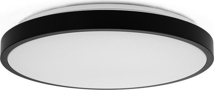 Plafon V-TAC 24W LED SAMSUNG CHIP Okrągły 30cm Natynkowy IP44 Czarny VT-8624B 4000K 2500lm 5 Lat Gwarancji 1