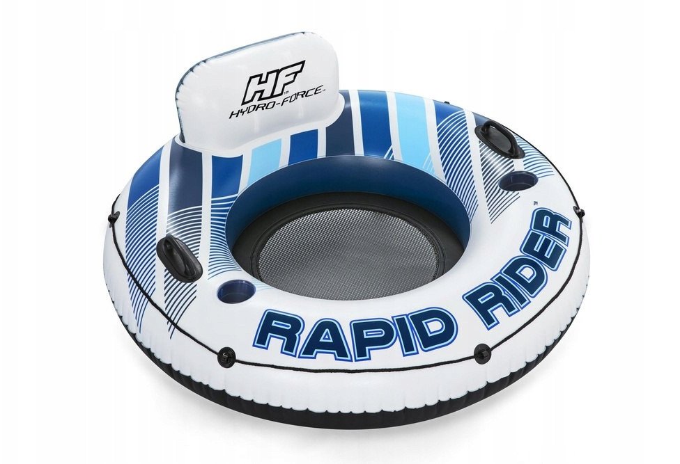 Bestway Hydro Force Rapid Rider - Koło do pływania z oparciem, 135cm (43116) 1