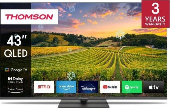 TV SET LCD 43" QLED 4K/43QG5C14 THOMSON 1