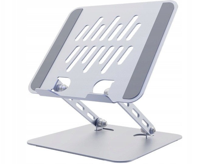 Gembird Podstawka pod laptopa Foldable srebrna 1