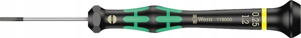 WKRĘTAK PRECYZYJNY 2035 PŁASKI 2,5 x 40 mm WERA 1