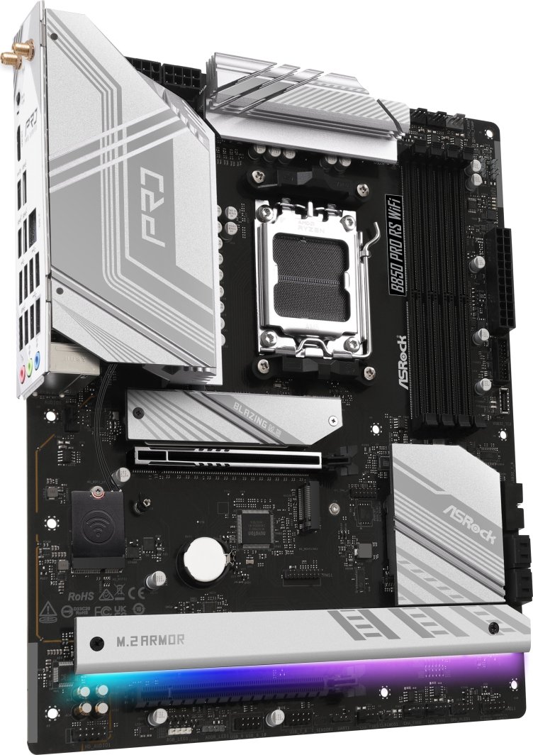 マザーボード　AMD　RYZEN　B850 PRO RS WiFi ASRock B850 PRO RS WIFI - Płyta główna - Morele.net