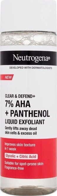 NEUTROGENA_Clear &amp; Defend+ Liquid Exfoliant Peeling peeling do twarzy 125ml 1