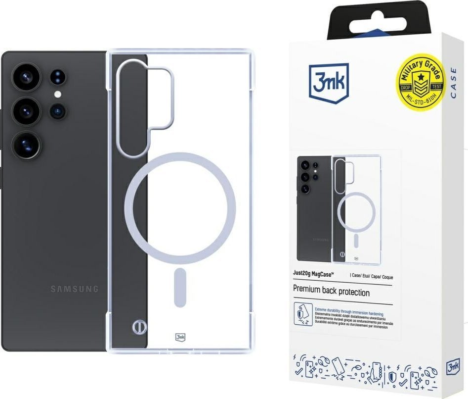 3MK Etui Just20g MagCase do Samsung Galaxy S25 Ultra 1