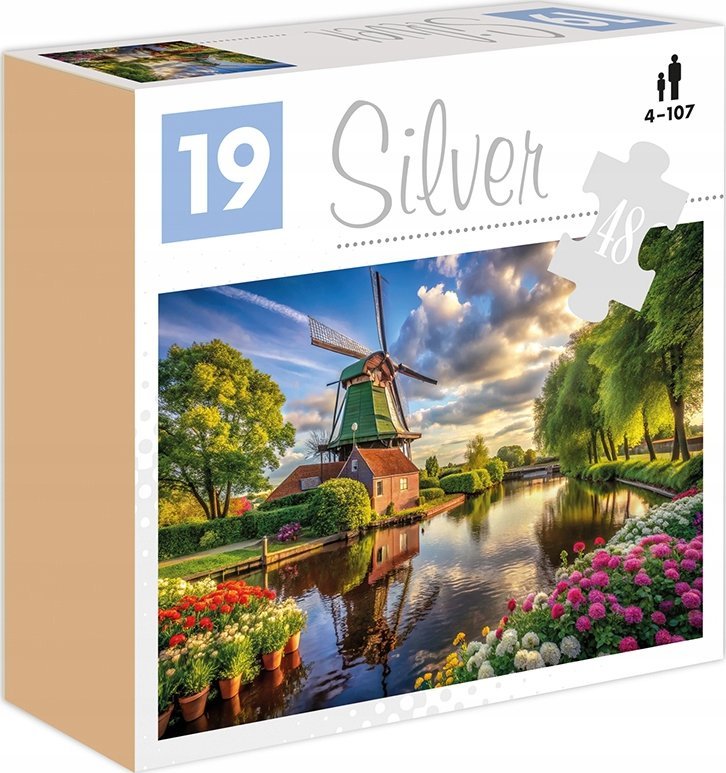 Alexander Silver Puzzle Wiatrak 48 elementów 1