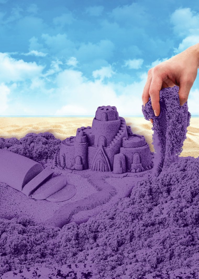 SPIN Kinetic Sand piasek907g  fioletowy 6061465 /3 1