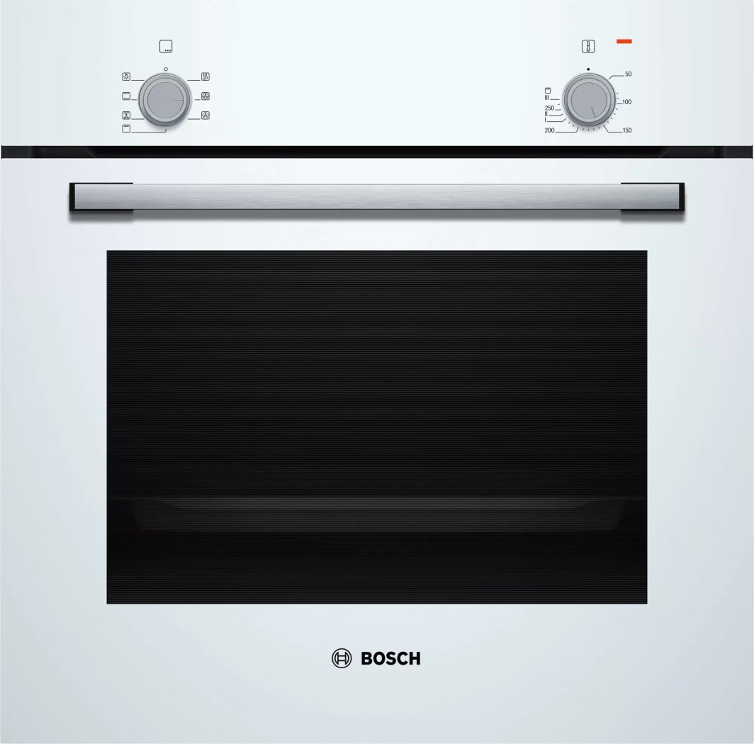 Bosch Oven | HBF010BV1S | 66 L | Electric | Manual | Control knob | Height 59.5 cm | Width 59.4 cm | White 1