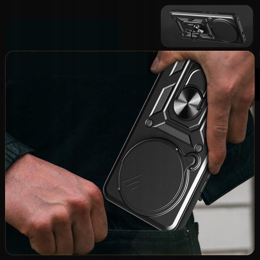 TECH-PROTECT CAMSHIELD PRO XIAOMI REDMI NOTE 14 PRO+ PLUS 5G MATTE BLACK 1