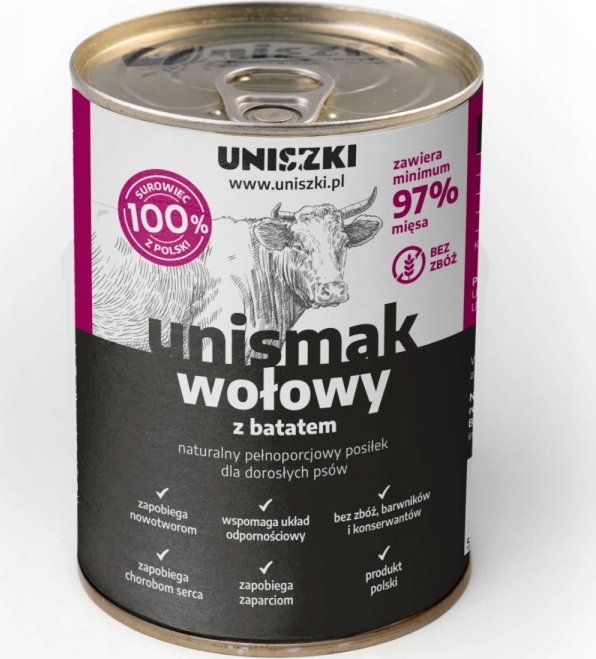 UNISZKI Unismak Wołowina 410g 1