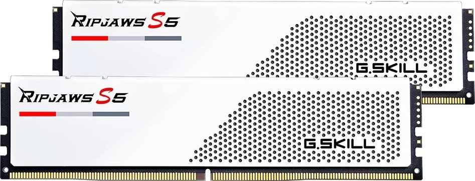 Pamięć G.Skill Ripjaws S5, DDR5, 64 GB, 6000MHz, CL32 (F5-6000J2836G32GX2-RS5W) 1