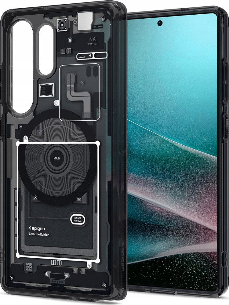 Etui Spigen Ultra Hybrid Mag na Samsung Galaxy S25 Ultra Zero One - czarne 1
