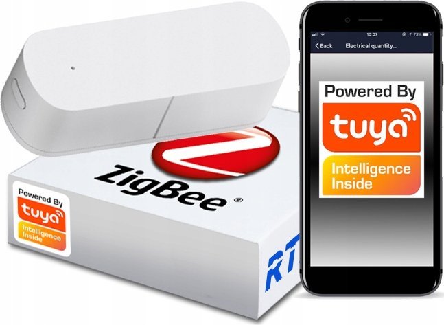 Czujnik sensor wibracji drgania udaru ZigBee TUYA 1