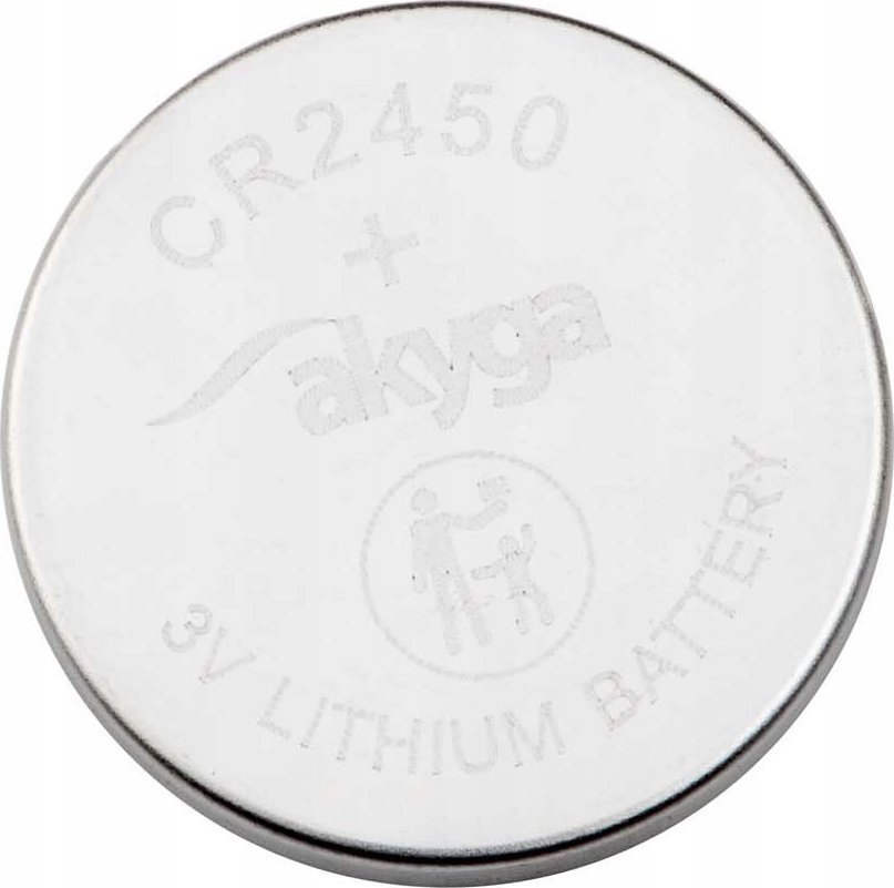 Bateria litowa CR2450 Akyga AKY1087 3V / 600mAh 1