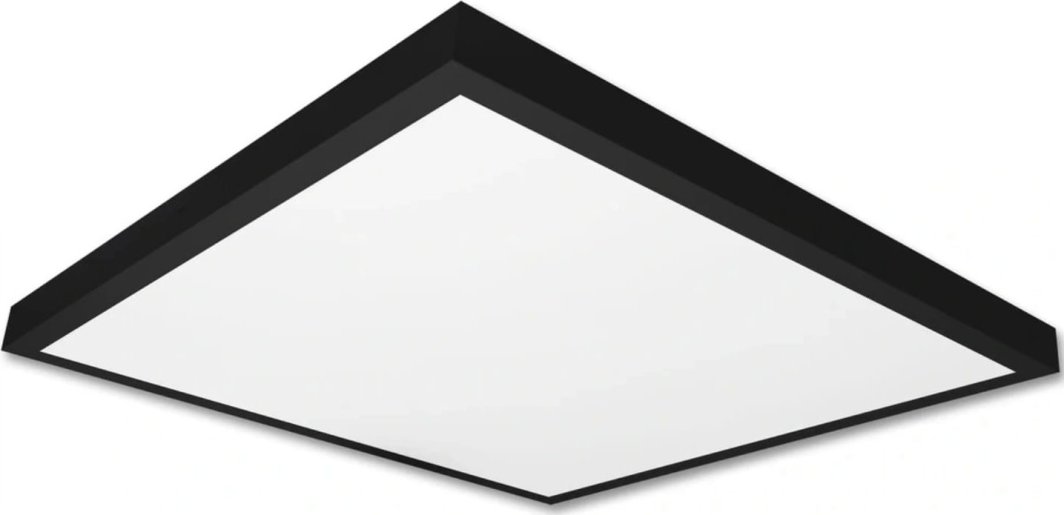 Sufitowy panel LED pod i nad tynkowy 60X60 60W + czarna ramka 1