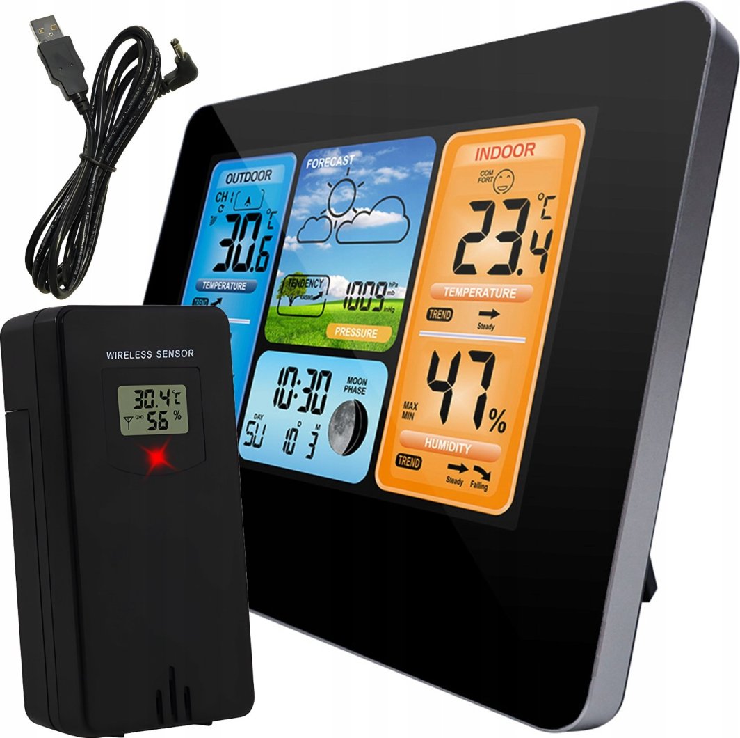 STACJA POGODY SUNNY FJ3373 1