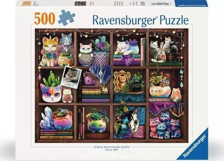 Ravensburger Puzzle Koci Raj 500 elementów 1