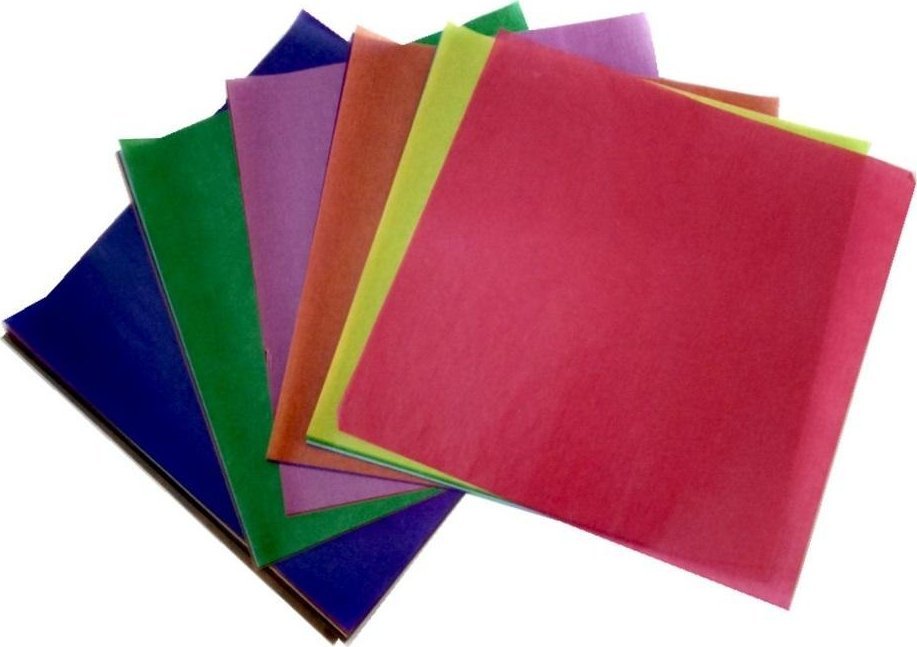 Papier origami transparentny 42g 20x20cm 50ark 1