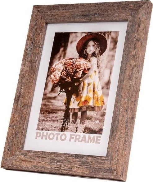 Ramka Narvik 15x21 3 brązowa 1